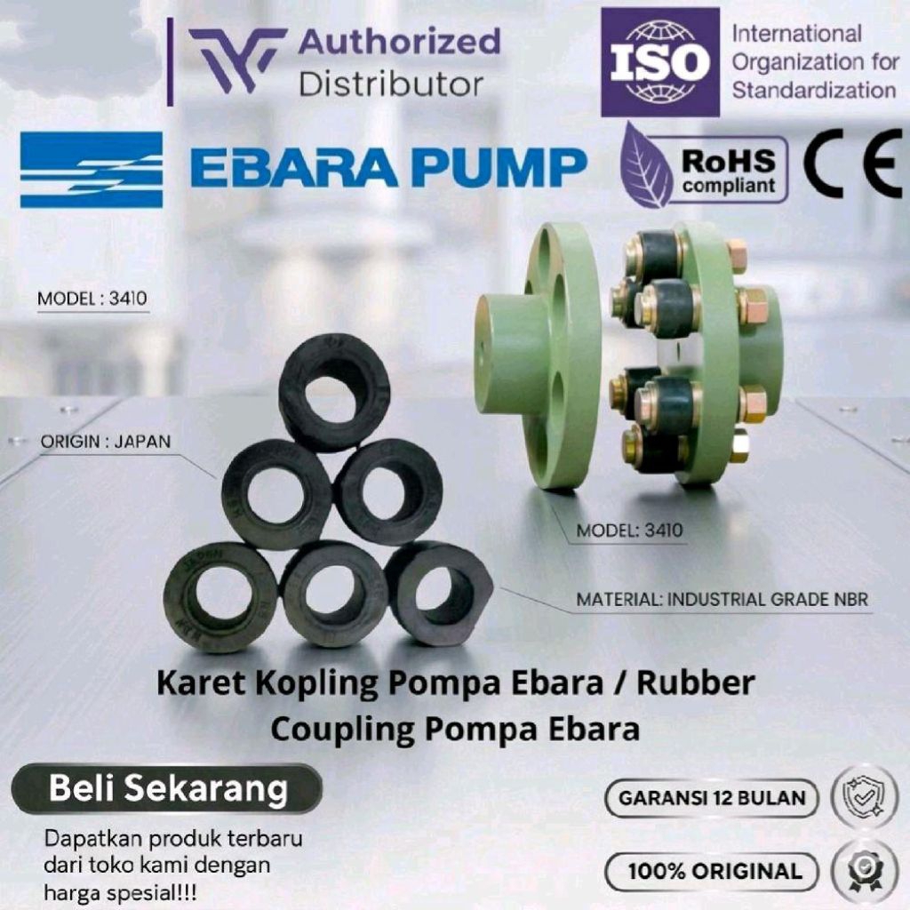 Karet kopling Pompa Ebara / Rubber Coupling Pompa Ebara