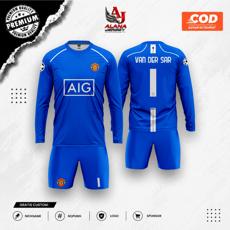 PLAYER ISSUE MANSU EMIYU KIPP 2007-2008 BIRU Terbaru Full Printing Dry Fit Milano Premium Custom Nam