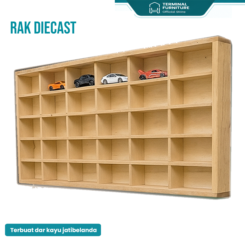 Rak  Mainan mobil mobilan diecast rak dinding