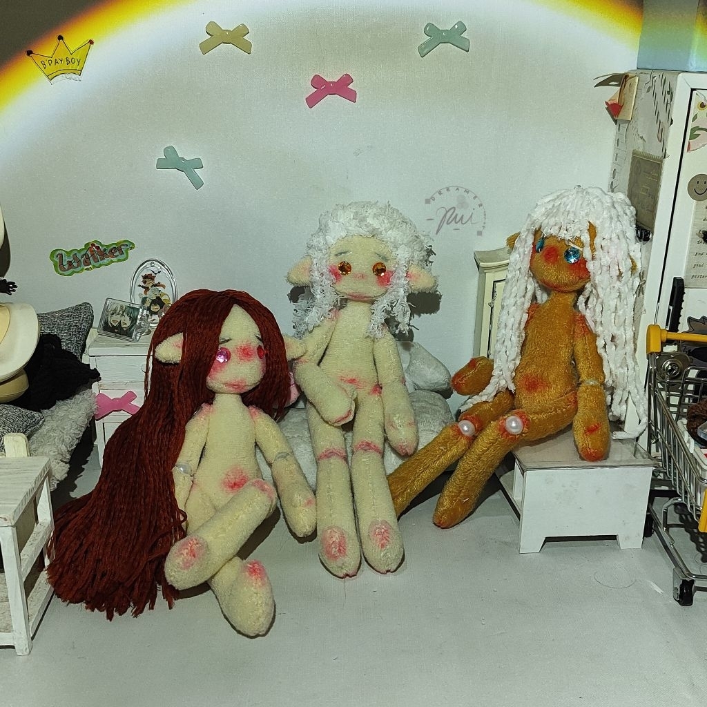 ragdoll / ball jointed doll / boneka