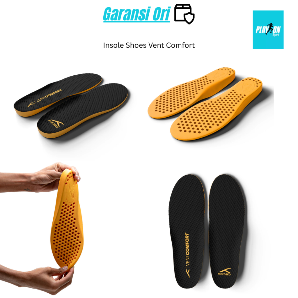Hundred Insole Shoes Vent Comfort - Hundred Insole Fusion Support
