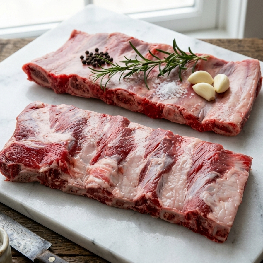 [SPESIAL PROMO] Iga Daging Sapi Import / Beef Short Ribs / Shortrib AUS 1 Kg /Iga Sapi Utuh /Iga Sap