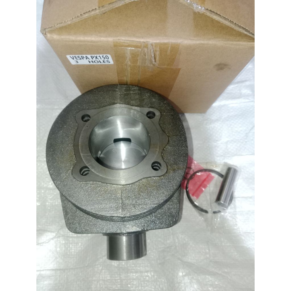 BLOK BLOCK SEHER VESPA PX150 3 HOLES CYLINDER KIT VESPA PX150 3 HOLES SET