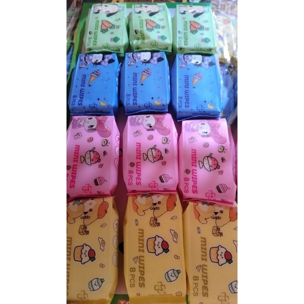 tisu basah mini/tisu basah travel/tisu basah kecil murah
