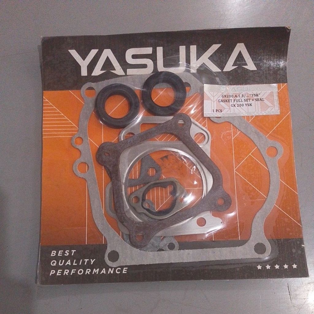 GASKET FULL SET  WITH SEAL YASUKA GX 200 | PACKING SET KOMPLIT GX 200
