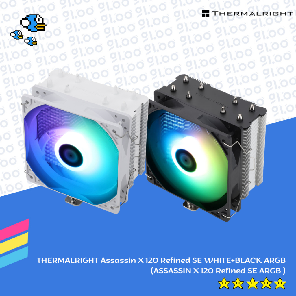 THERMALRIGHT Assassin X 120 Refined SE WHITE + BLACK ARGB