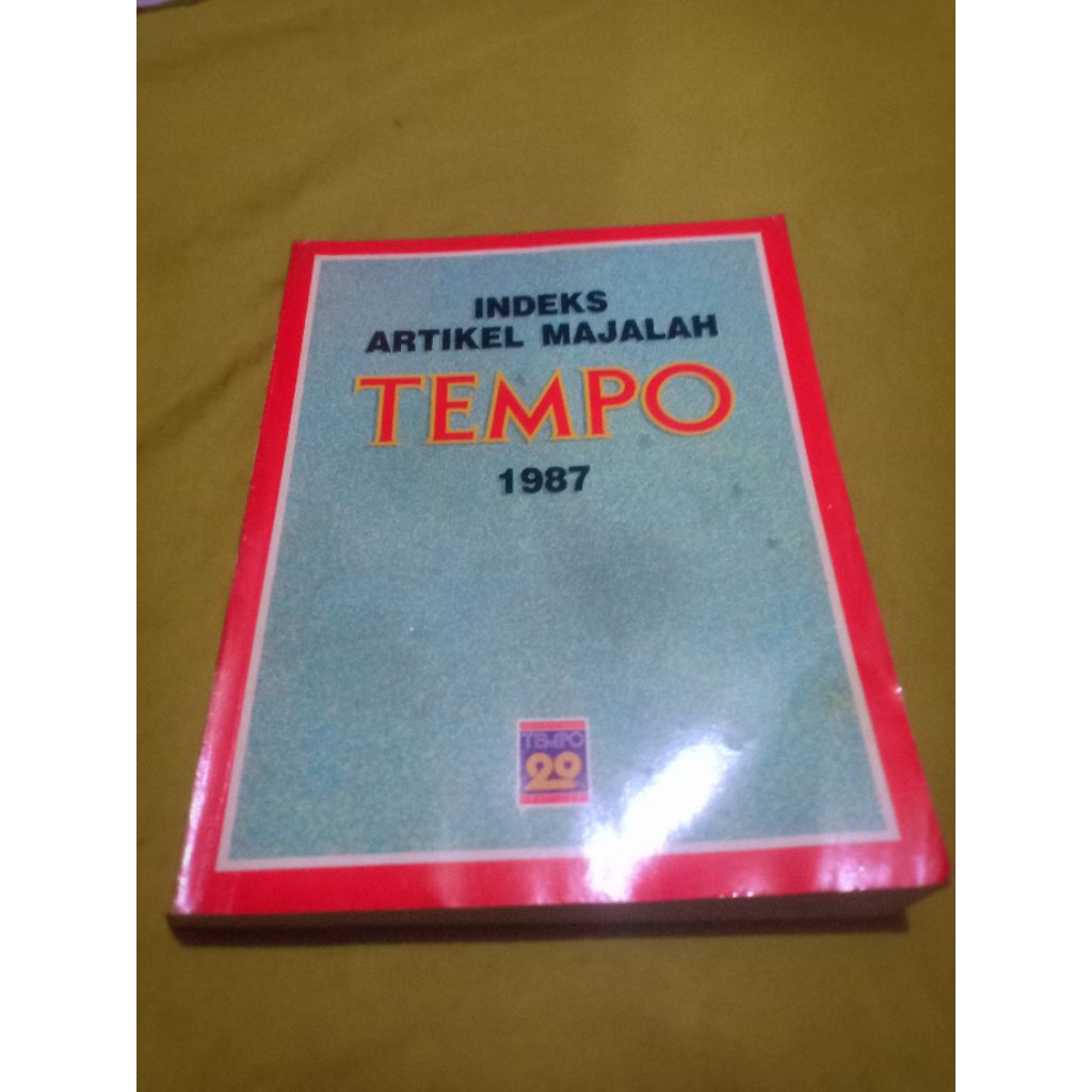 index artikel majalah tempo 1987