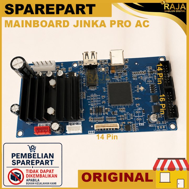 Mainboard Mesin Cutting Sticker Jinka Pro | Jinka Pro LED | AC | Motherboard Jinka 721, 1351