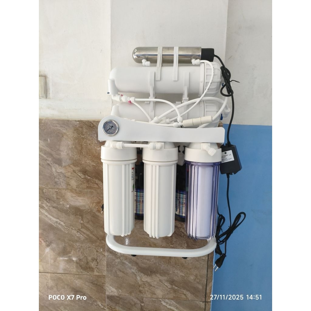 mesin ro 1000gpd 7step+uv ultraviolet
