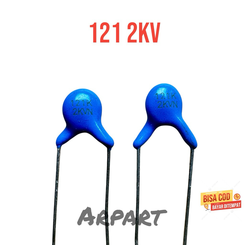kapasitor 121 2kv 120pf