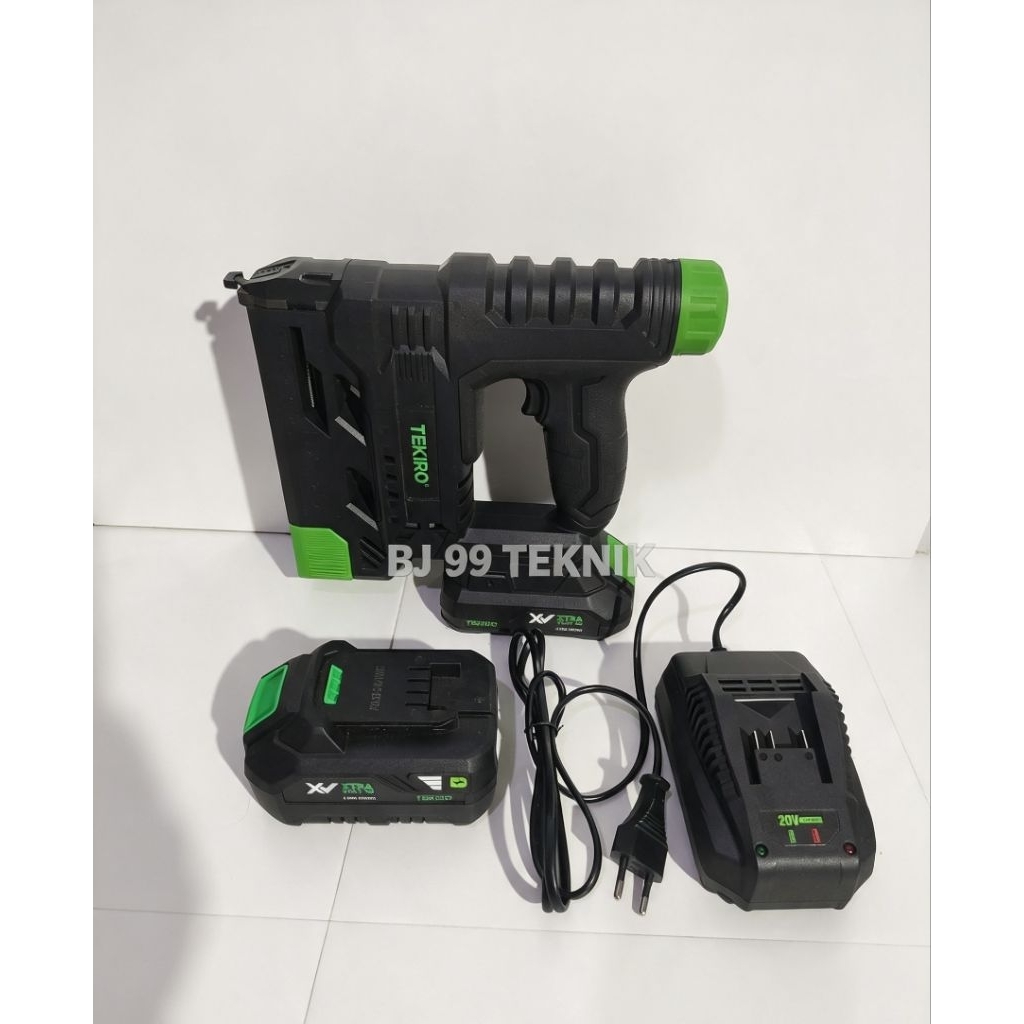 Tekiro Cordless Stapler-Nailer Gun CD-SN2072 Mesin paku tembak Cordless