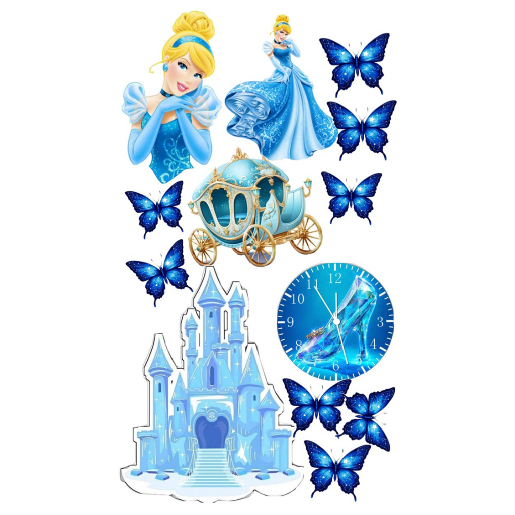 Topper Cake Karakter Princess Cinderella Free Request Nama / Topper Kue Karakter Princess Cinderella