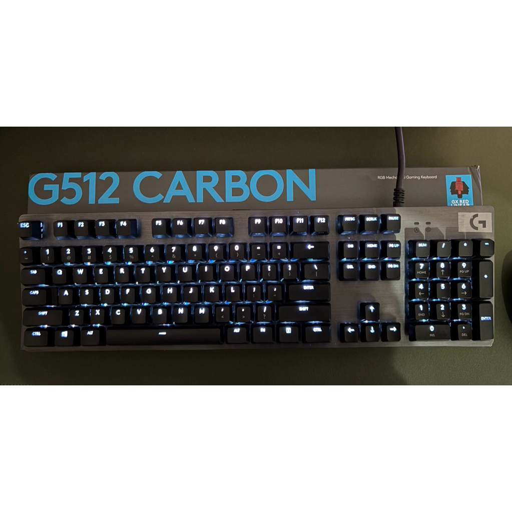 Logitech G512 Carbon Linear Red Switch Second
