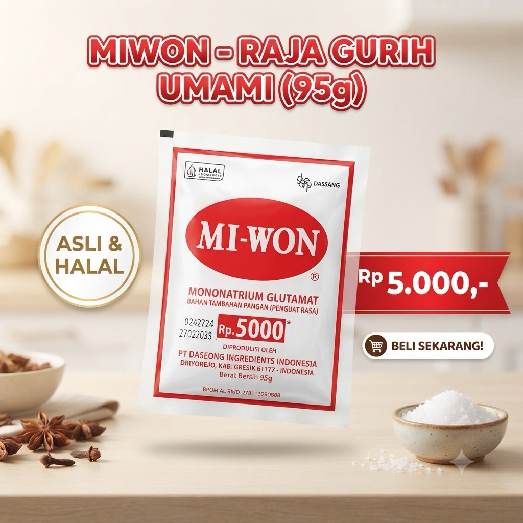 MIWON 95 GR - MICIN MIWON - PENYEDAP UMAMI