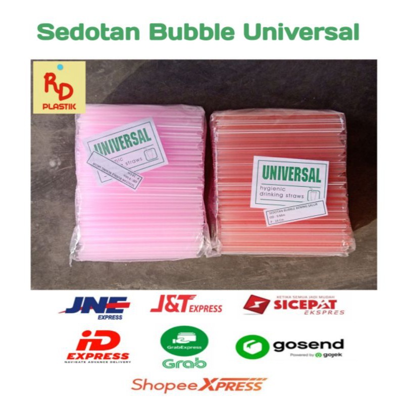 SEDOTAN BUBBLE UNIVERSAL SEDOTAN POP ICE SEDOTAN ES BOBA SEDOTAN BESAR