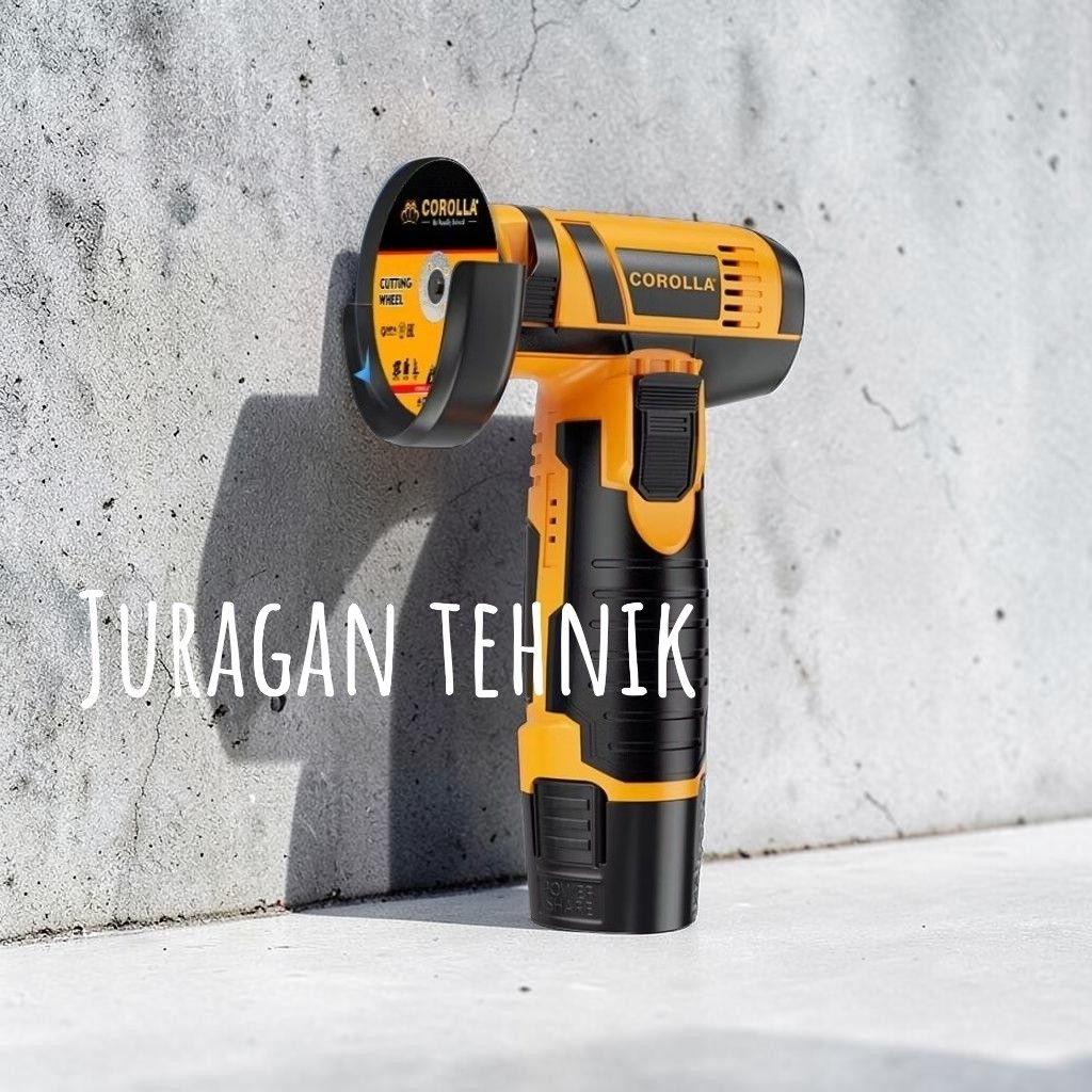 Gerinda Mini Corolla 3 Inch / Mesin Gerinda Cordless / Mesin Gerinda Tangan Mini