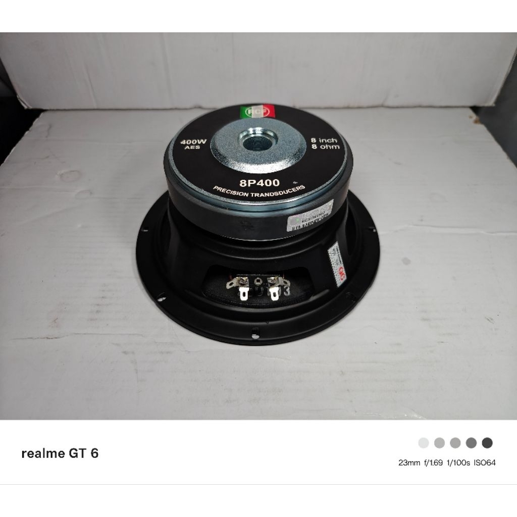 Speaker 8 Inch RCF 8P400 Original 400W Mid Low