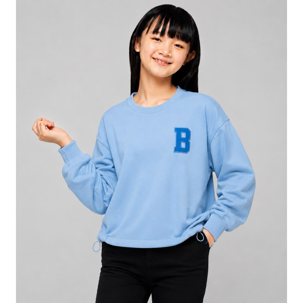 SWEATER NEVADA GILR JUNIOR ORI CUT LABEL