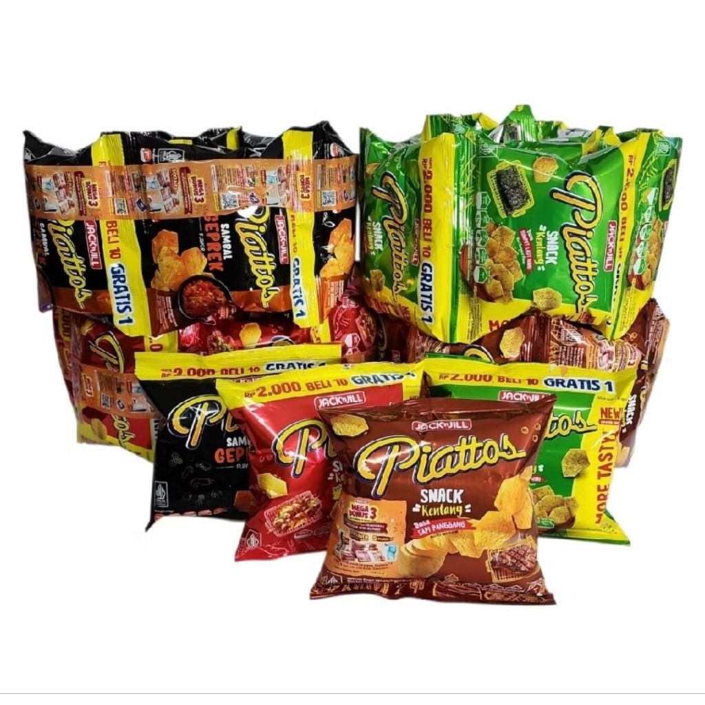 PIATTOS 2000 RENCENG DUS (6X10X13g)