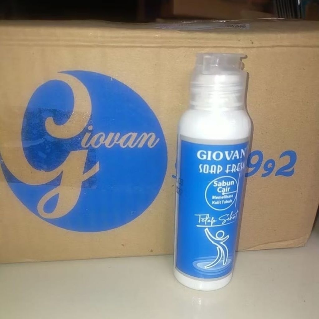 GIOVAN SOAP SABUN MANDI CAIR BIANG KERINGAT (COD)
