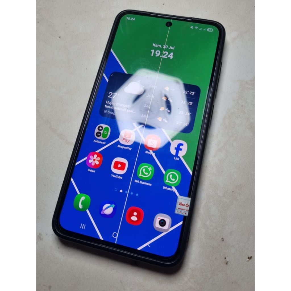 LCD samsung S21 FE ori copotan atau cobutan