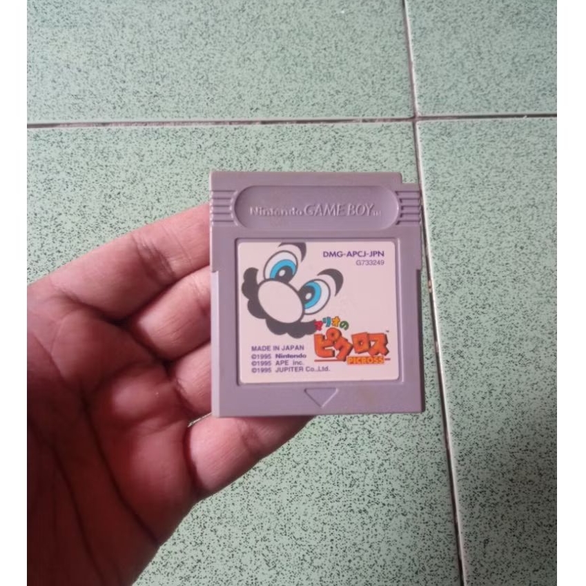 Mario picross gameboy DMG