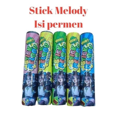 Mainan Stick melody isi prmen (ISI 24 PCS)