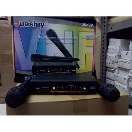 MIC WIRELESS JS 13V MICROPHONE JUESHIY CLIP ON
