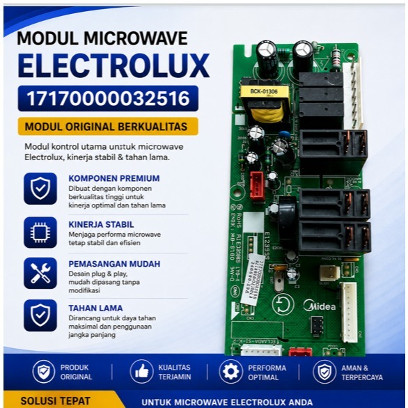 MODUL MICROWAVE ELECTROLUX 17170000032516