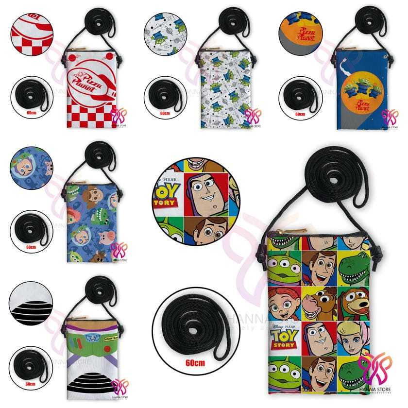 Tas Sling Bag Merch souvenir Toy Story 5