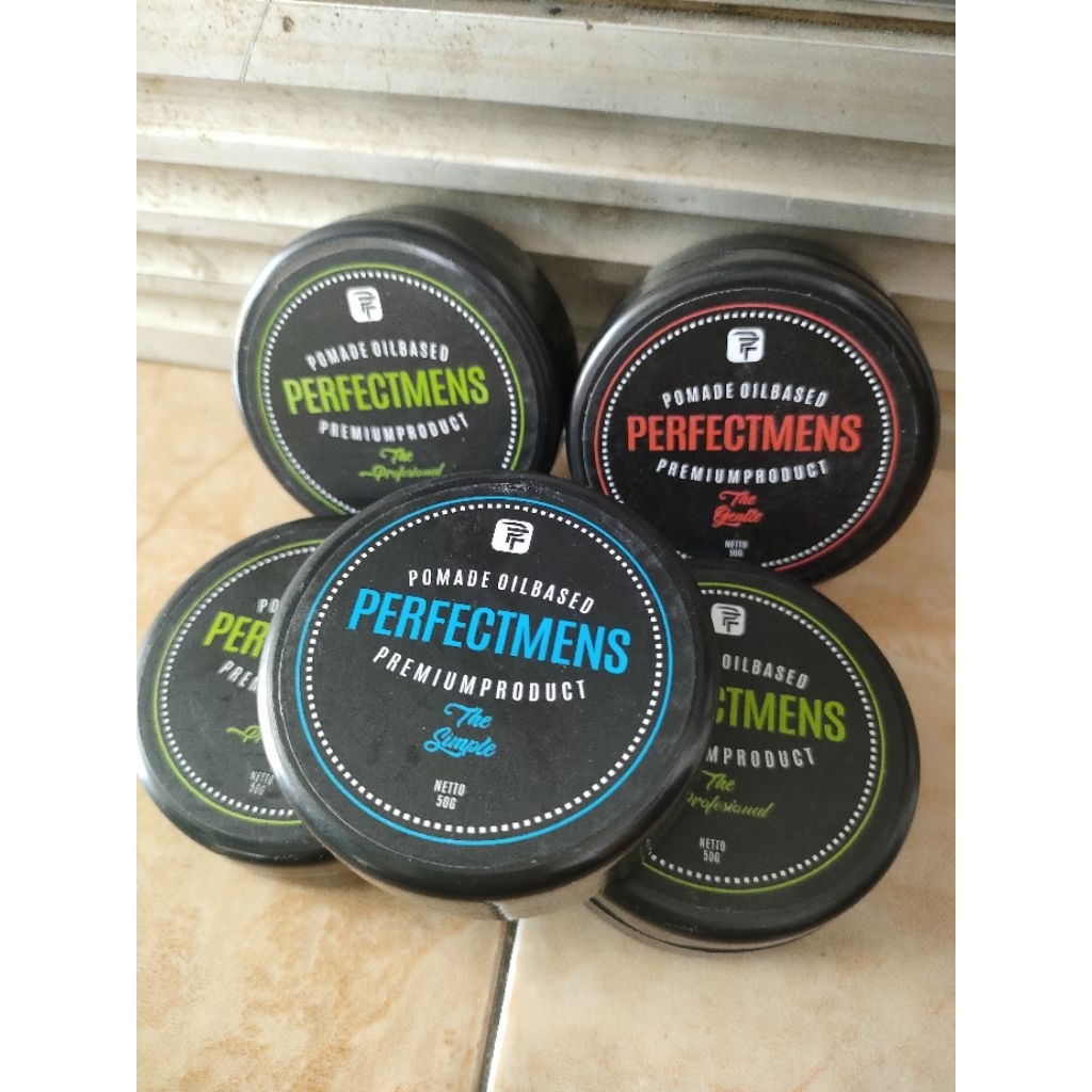 Pomade oilbased minyak rambut perfecman anti kusut dan klimis klimis