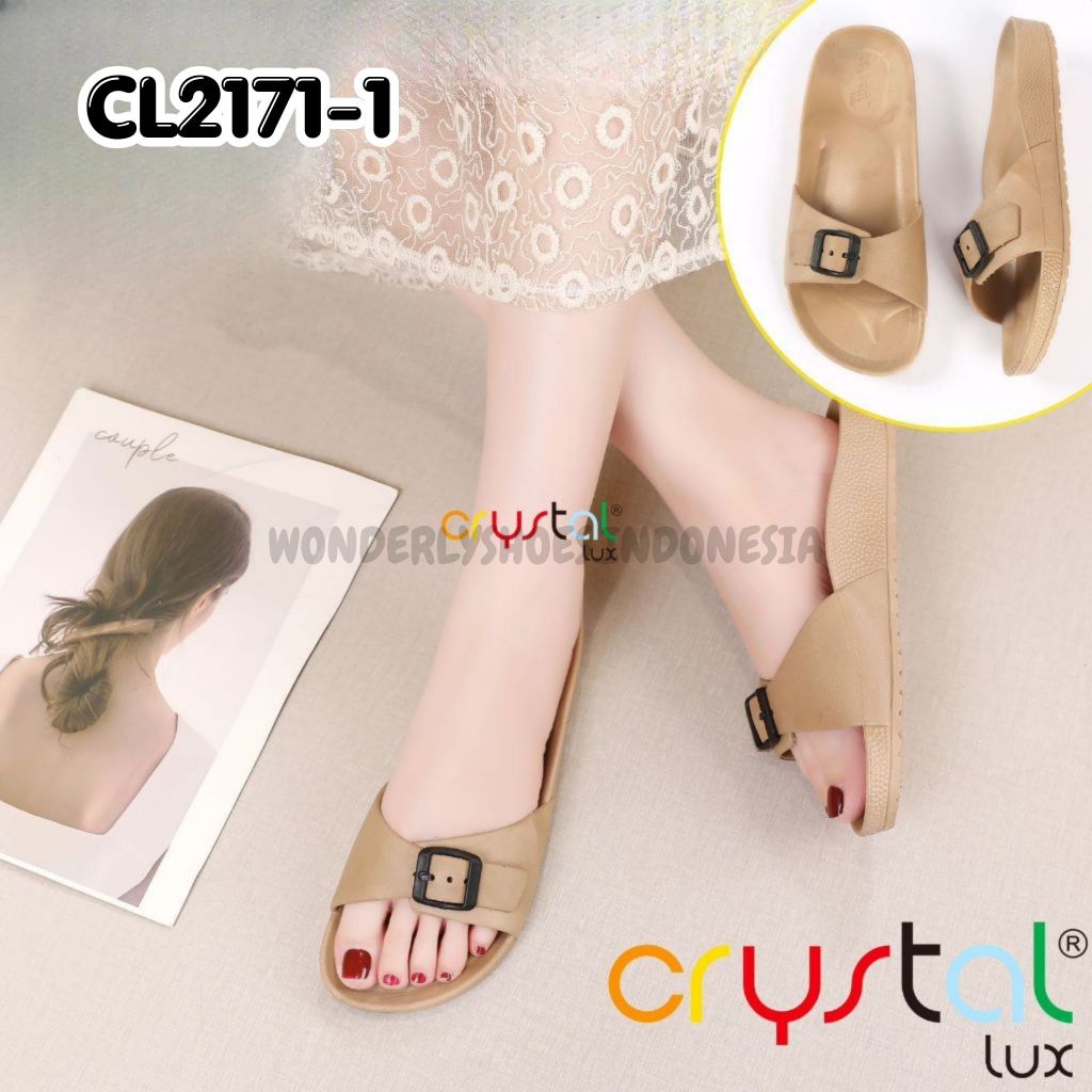 Sandal Slop Jelly | Sendal Selop Karet Wanita | Sandal Birken Wanita Tali 1 | Sandal Jelly Tali | CL