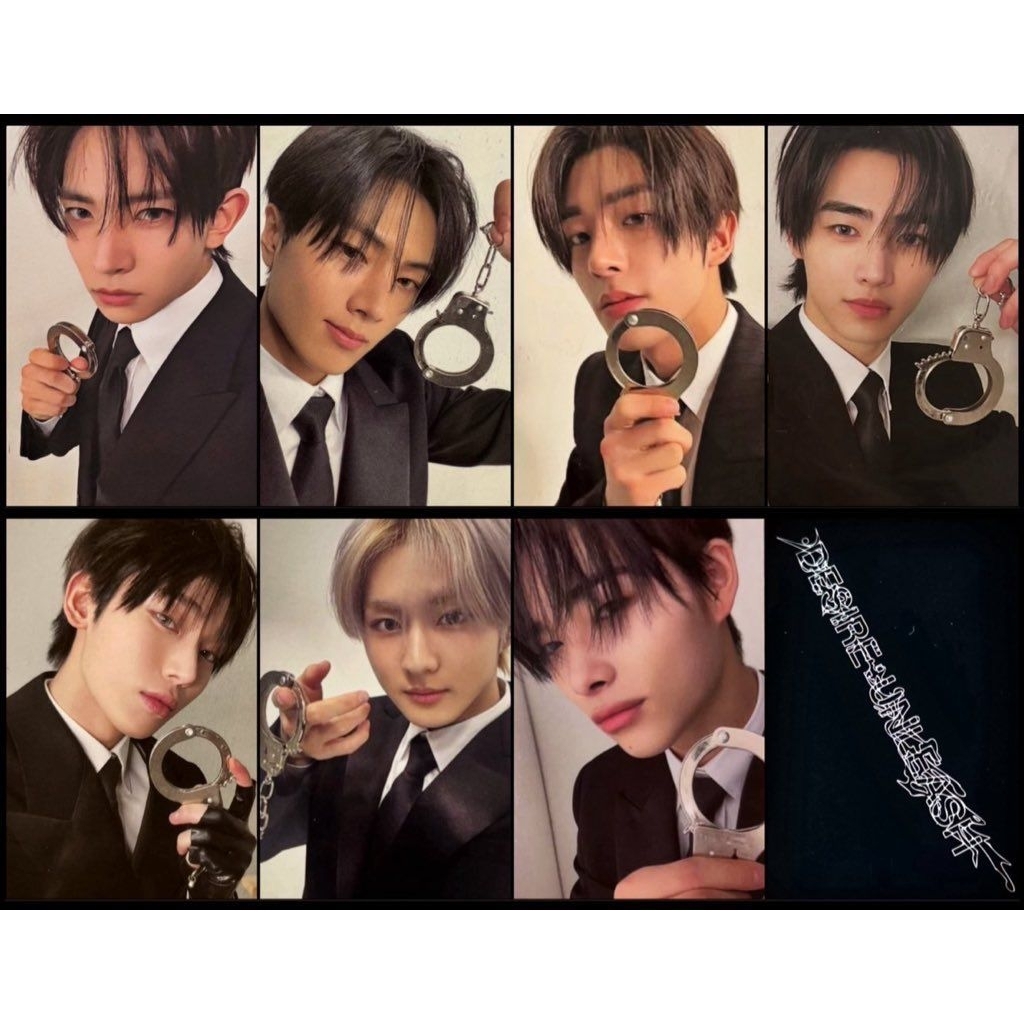 CHAT DULU ‼️handcuffs borgol official photocard pc enhypen target Desire Unleash USA EXCLUSIVE