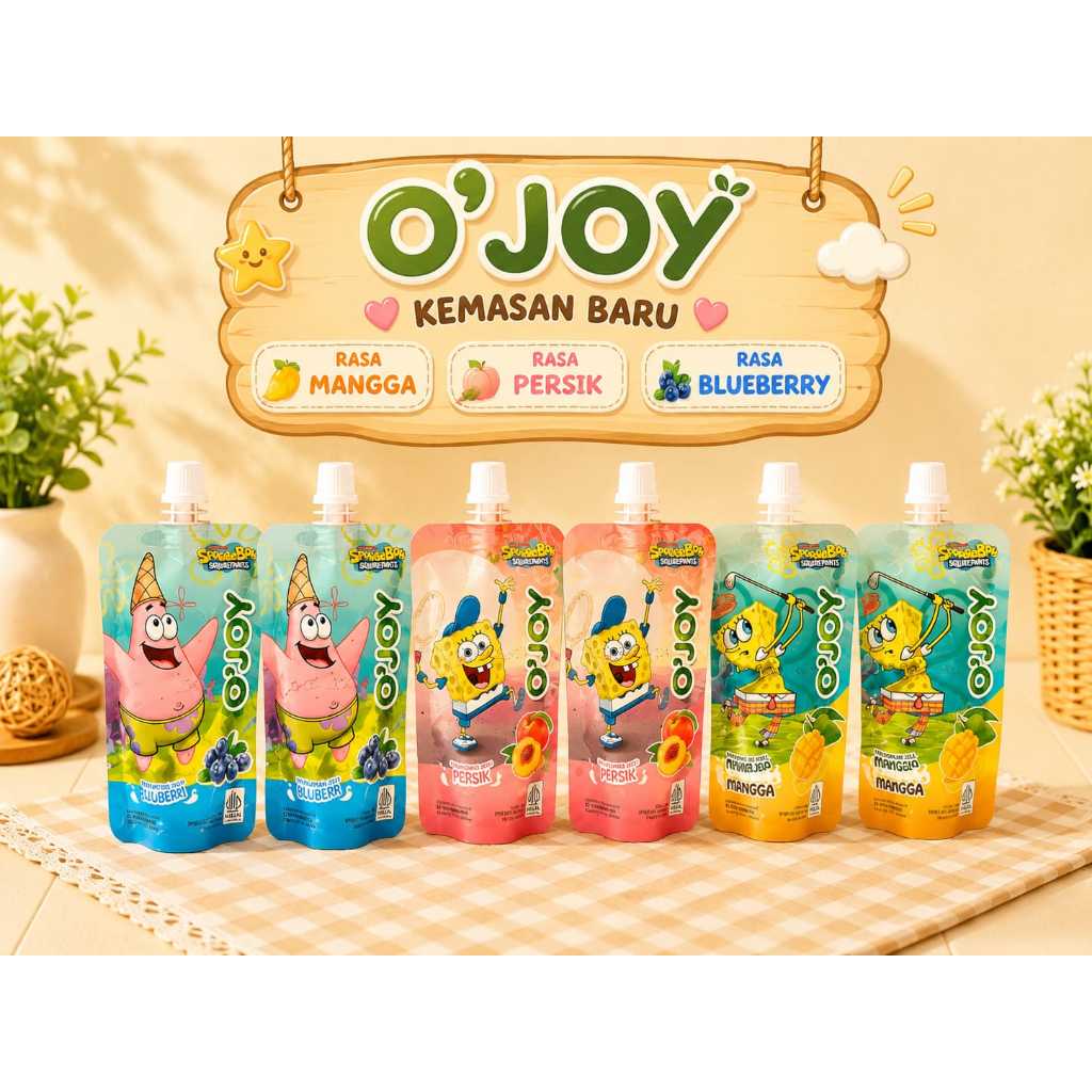 (10 PCS) Sidore O'Joy OJOY 76ml per pak isi 10 pcs