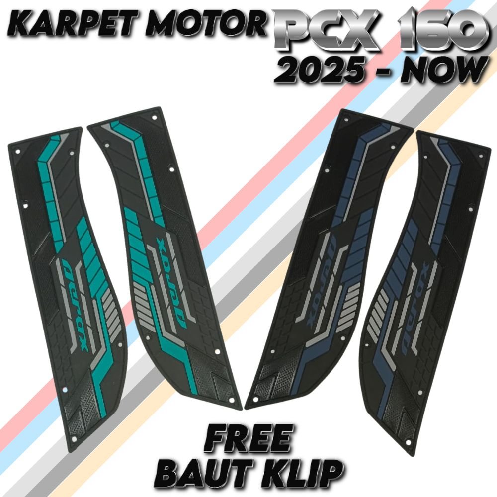 Karpet Motor Aerox 155 Tahun 2020-2024 Pijakan kaki Aerox 155 Connected