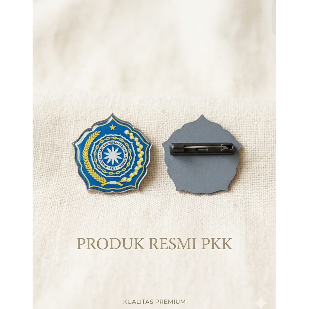 Pin PKK Logo terbaru