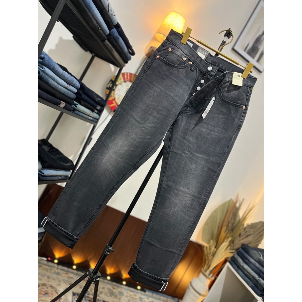 Asean Denim Celana Jeans Standar 50l VINTAGE USA Akcent Selvedge Jeans Pria
