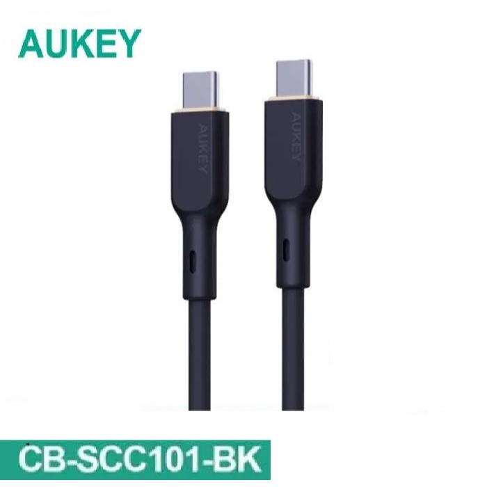 AUKEY Cable Soft Silicone Type C to Type C