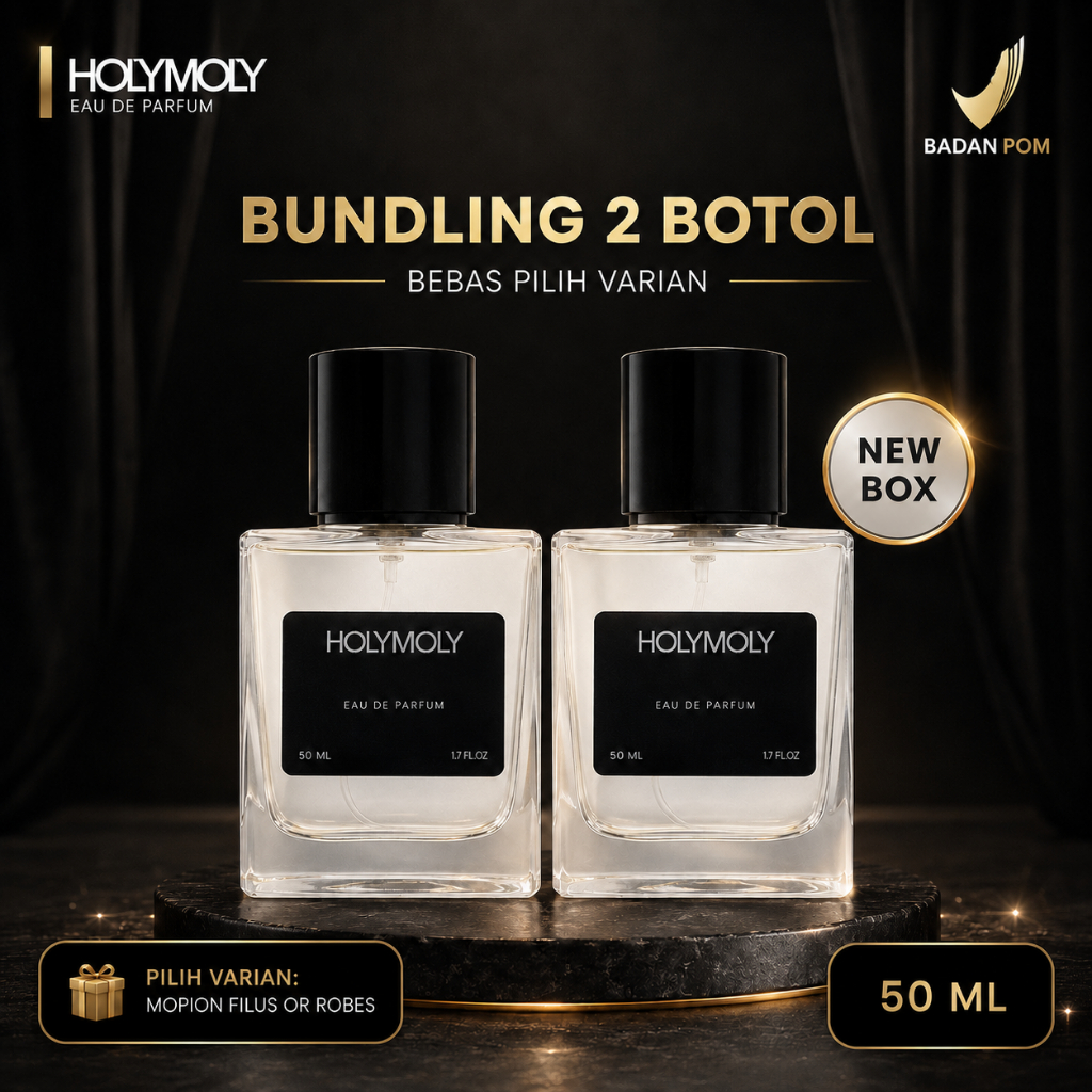 Holymoly - Parfum Bundling 2PCS 50ML Tahan Lama