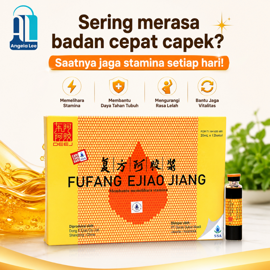 SSA Fufang Ejiao Jiang Fu Fang E Jiao Jiang Original Herbal China Suplemen Darah Tonik Stamina Tubuh