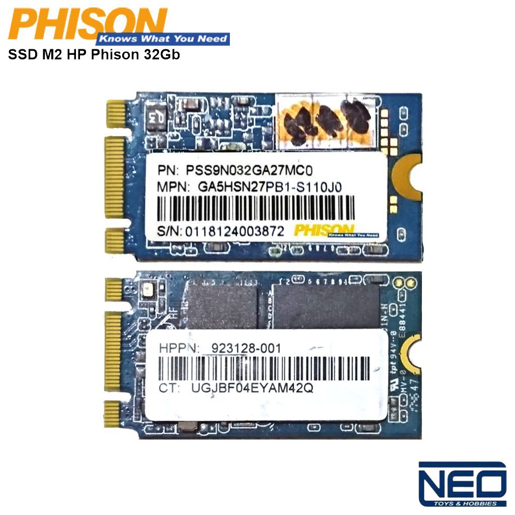 SSD M.2 HP Phison 32Gb