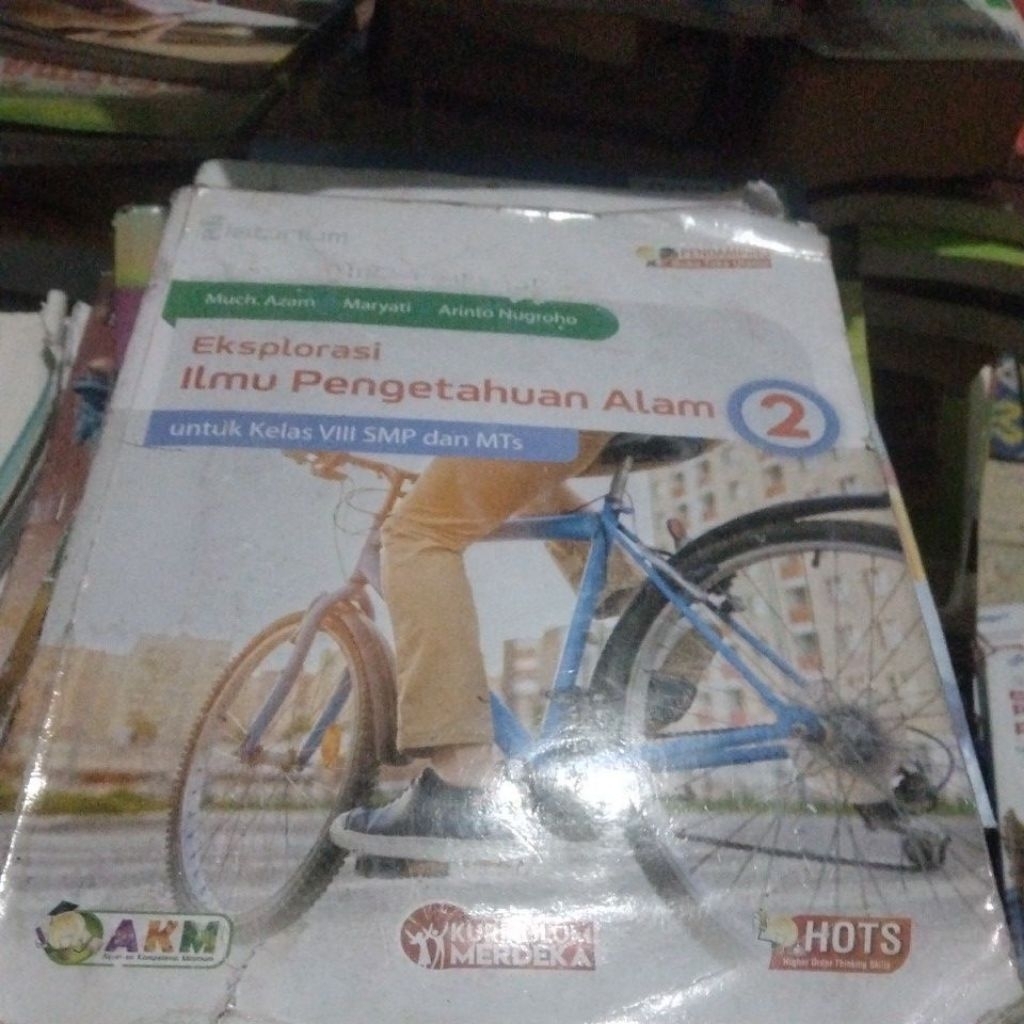 buku IPA 2 SMP kurikulum merdeka platinum