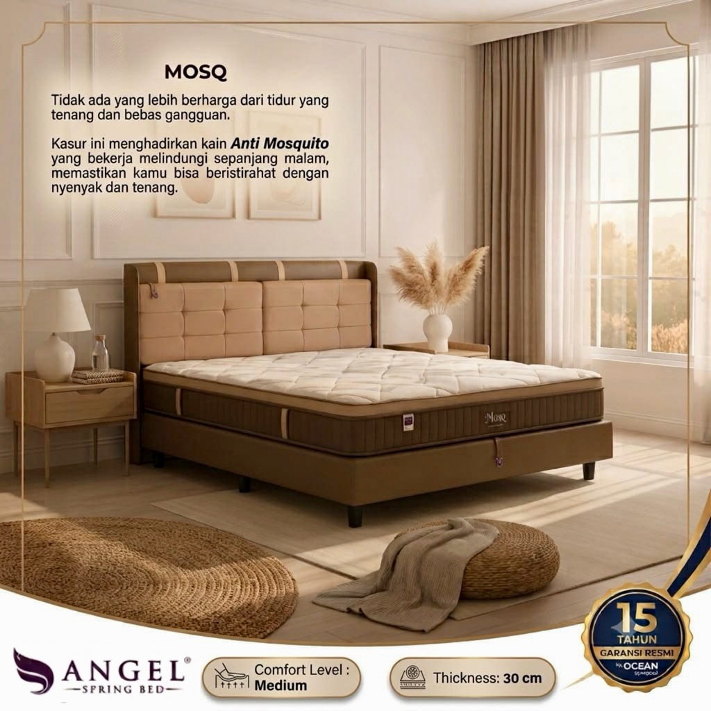 Springbed Angel Mosq / Springbed Ocean / Kasur Angel MOSQ / Kasur Ocean Angel tipe MOSQ / Springbed 