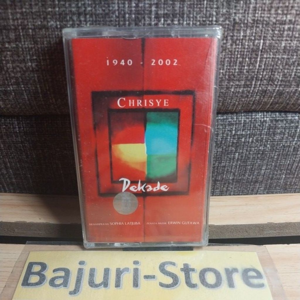 Kaset Pita "Chrisye"/Album Dekade/Segel/Sealed/Original