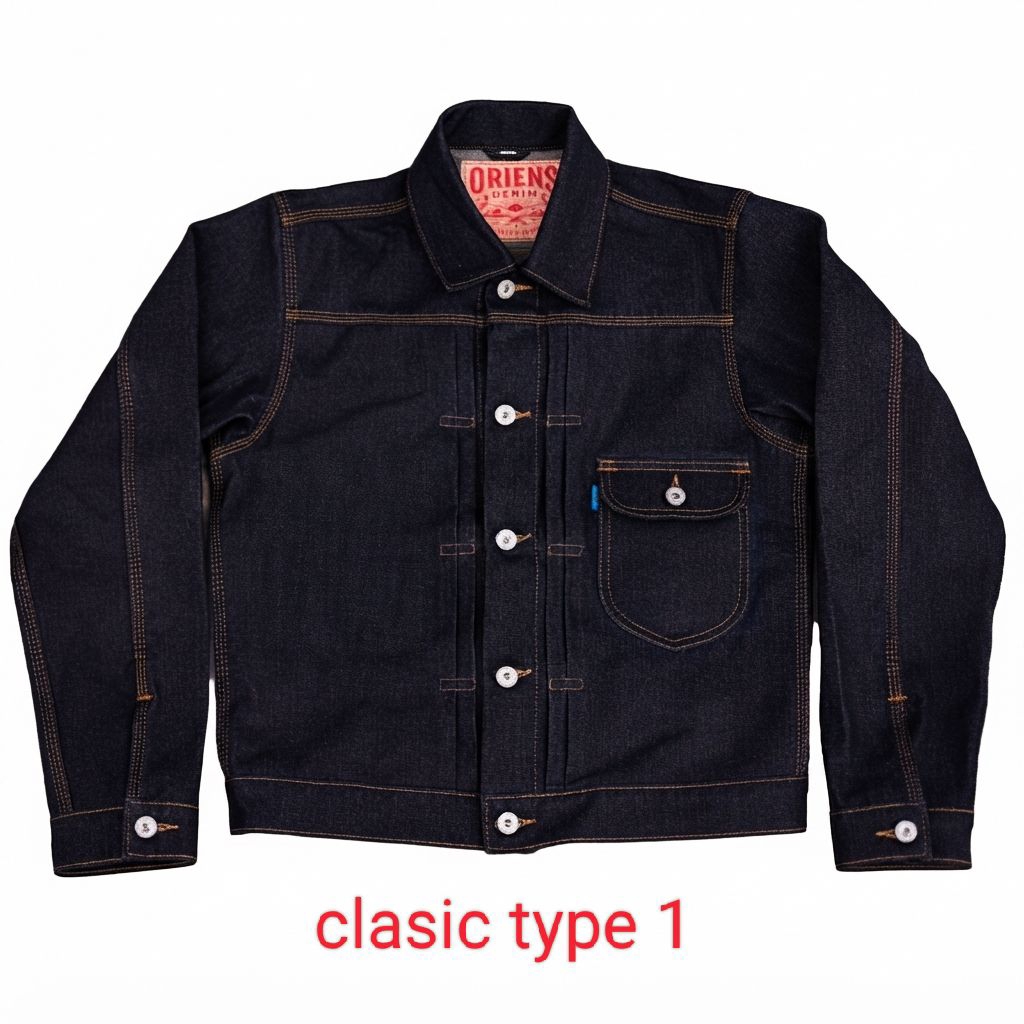 Oriens Denim Clasic jacket type 1 & 2