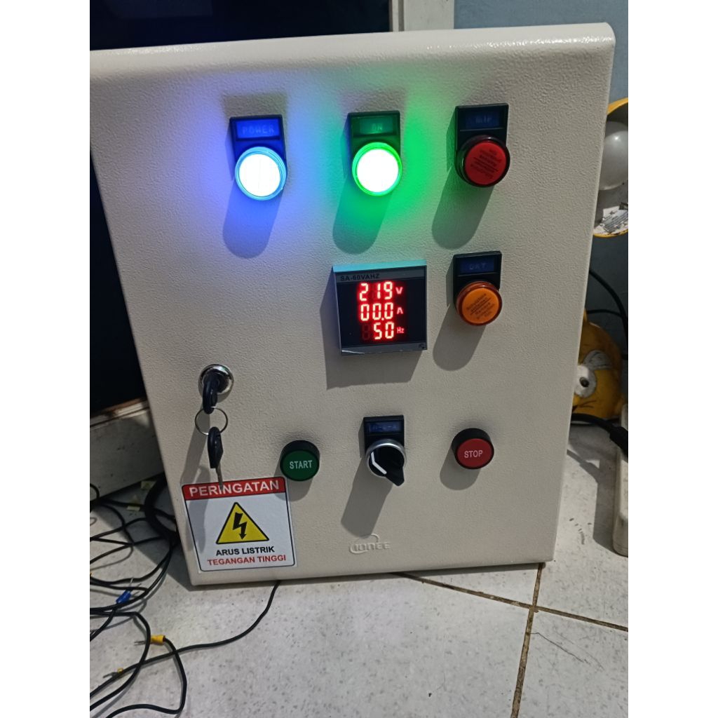 panel pompa submersible 1 Phase 2 hp sampai 5 hp wlc 1 tangki