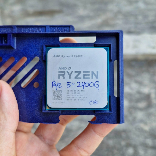 PROCESSOR AMD RYZEN 5 2400G 4 CORES 8 THREADS 3.90GHZ IGPU BUKAN RYZEN 3 2200G RYZEN 3 3200G RYZEN 5