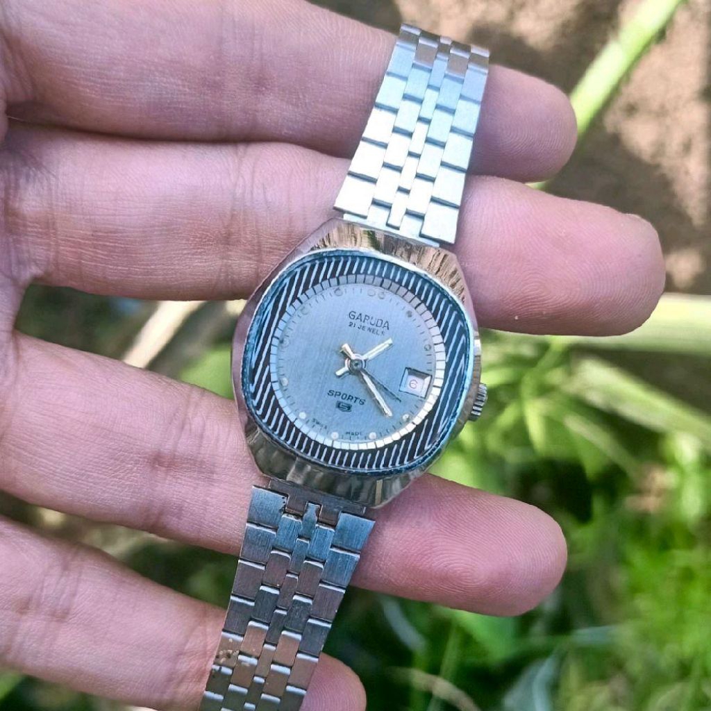 Jam Tangan Wanita Garuda Sports Manual Winding Original