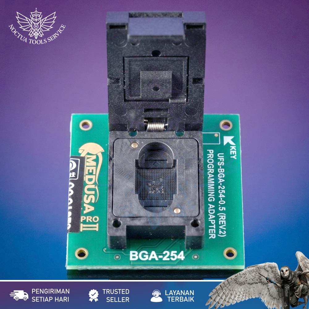 Socket Ufs 254  Medusa Pro II / Socket UFS BGA 254 MEDUSA