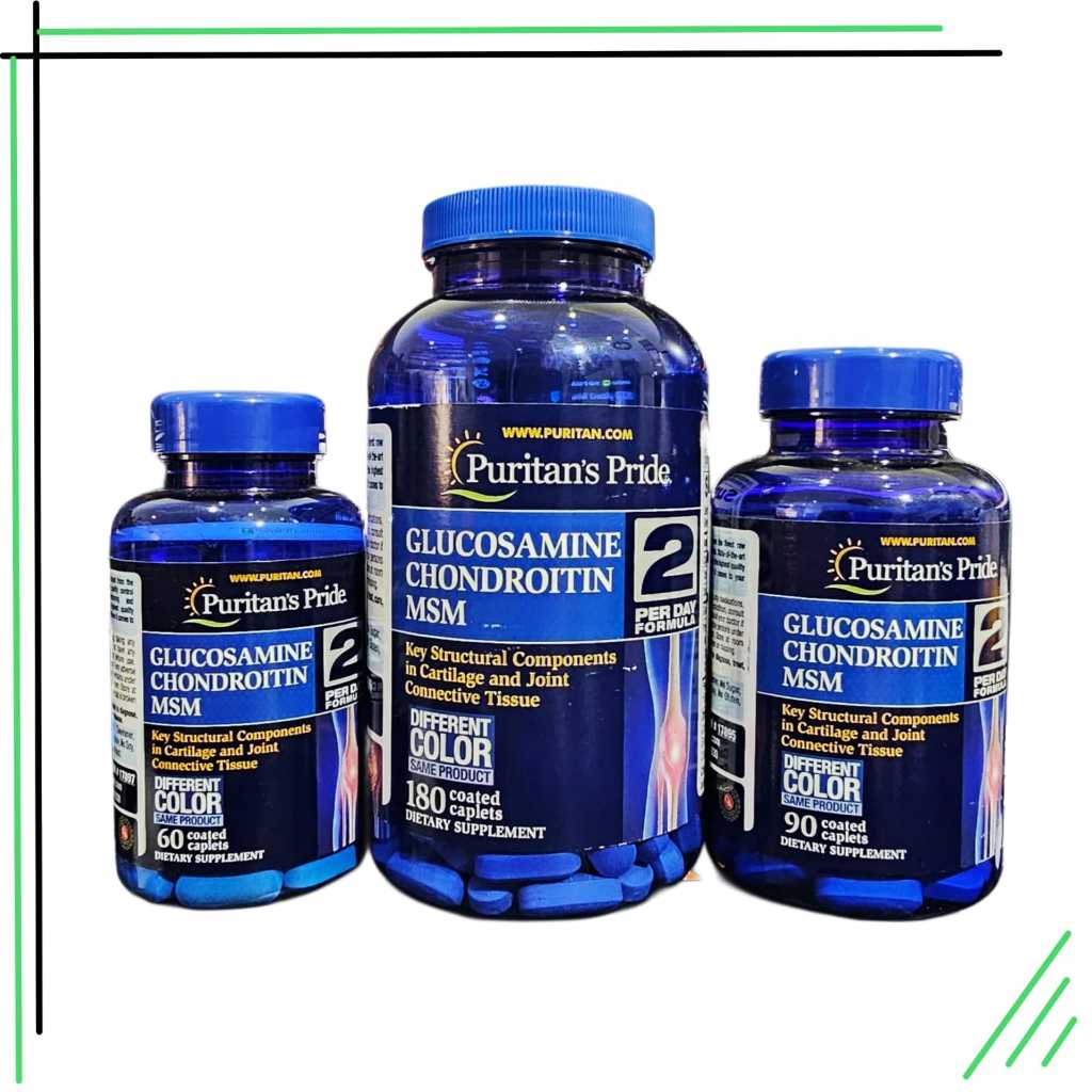 Puritan's Pride Glucosamine MSM Original | Glucosamine Chondroitin MSM Original